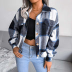 Lauren™ | Elegant and Comfortable Checkered Jacket