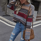 Emanuela™ | Elegant Vintage Geometric Sweater
