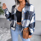 Lauren™ | Elegant and Comfortable Checkered Jacket