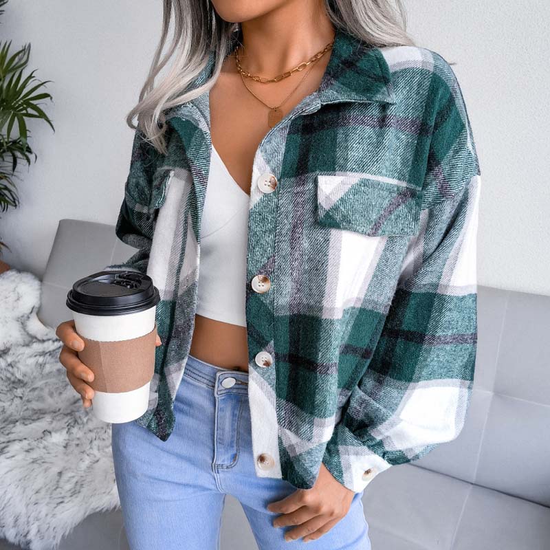 Lauren™ | Elegant and Comfortable Checkered Jacket