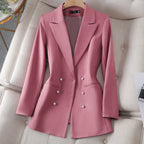 Ghita™ | Elegant Pearl Blazer