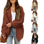 Katya™ | Chunky Knit Oversized Open Cardigan