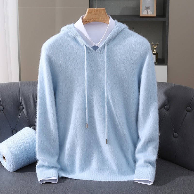 Valentina™ | Knit hooded pullover sweater