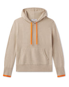 Cashmere Contrast Hoodie