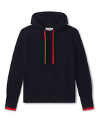 Cashmere Contrast Hoodie