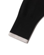 Cashmere Contrast Hoodie