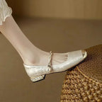 Mestelle™ | Elegant Leather Mary Janes