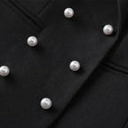 Ghita™ | Elegant Pearl Blazer