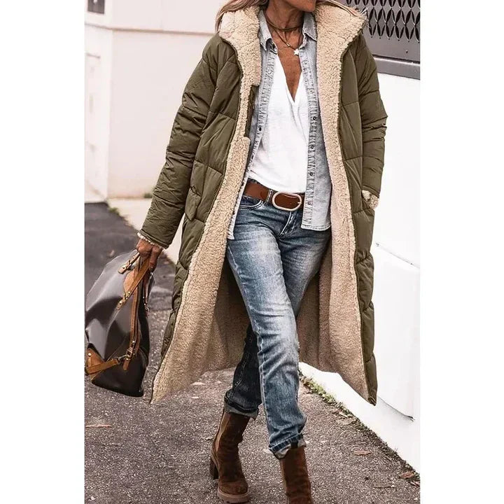 Rosie™ | Chic Reversible Winter Jacket