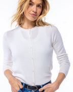 Cashmere Crewneck Cardigan