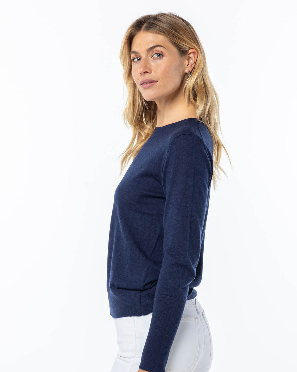 Worsted Cashmere Long Sleeve Tee