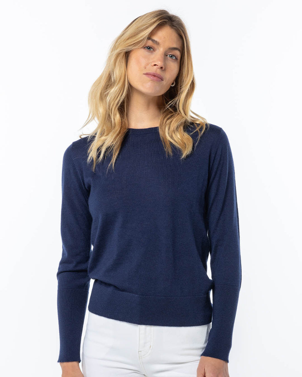 Worsted Cashmere Long Sleeve Tee
