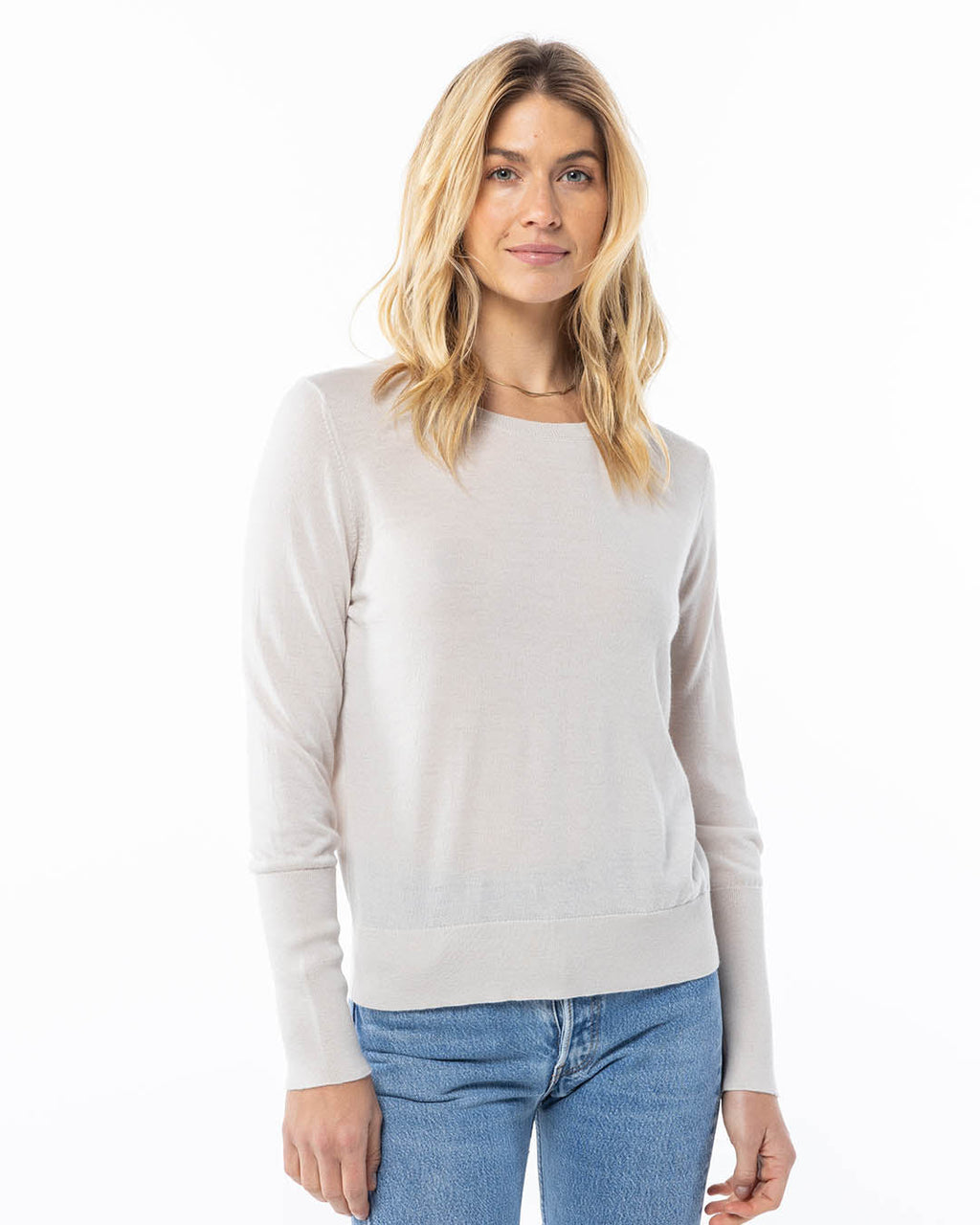 Worsted Cashmere Long Sleeve Tee