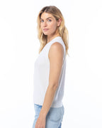 Cashmere Sleeveless Shell