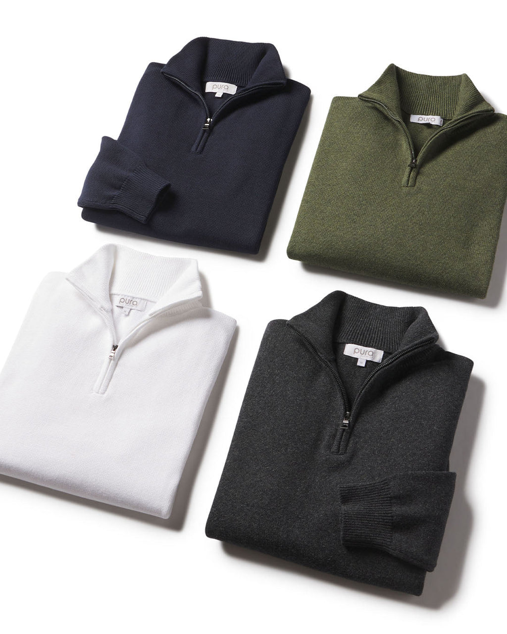 Men's Cotton Classic Half Zip