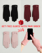 Sophia™ | Sherpa-Lined Quilted Puffer Jacket