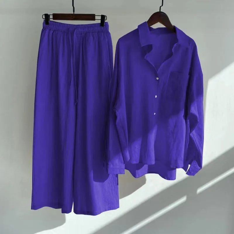 Dream™ | Cotton-Linen Ensemble Elegance Comfort