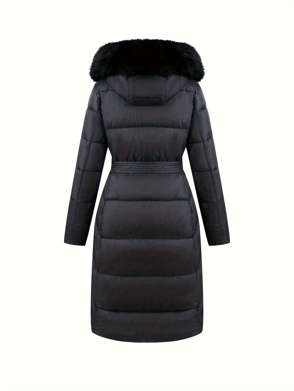 Mara™ | Elegant Mid-Length Coat with Hood