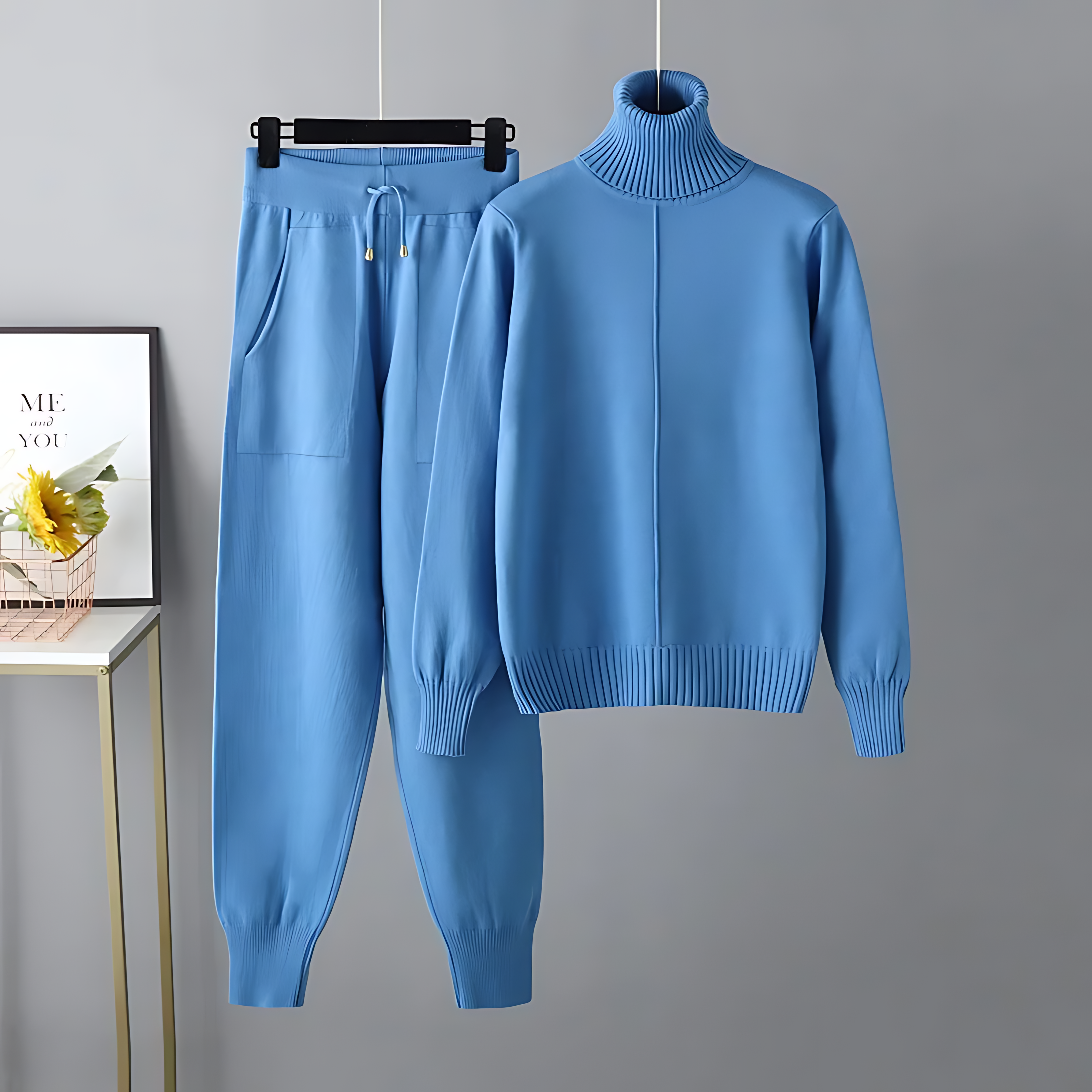 Avril™ | Elegant and Comfortable Rolled Collar Set