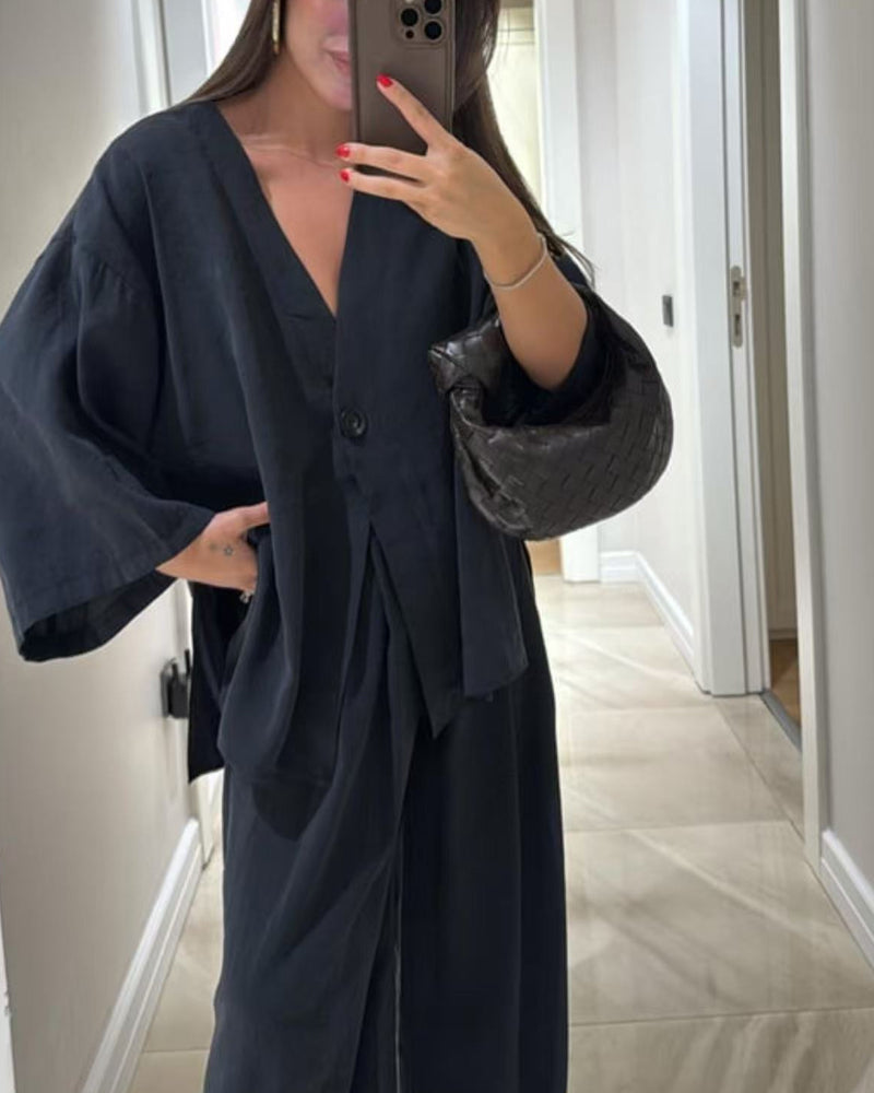 Mélanie™ | Elegant Casual Set in Lightweight Fabric