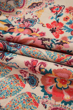 Jira™ | Double-Layered Paisley Pattern Jacket