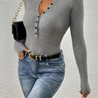 Donatella™ | Elegant Long Sleeve Cardigan