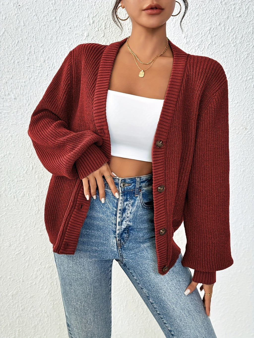 Oriana™ | Elegant Viscose Cardigan