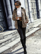 Leopa™ | Hooded Teddy Coat with Zipper
