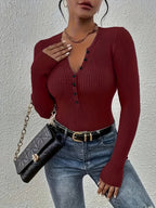 Donatella™ | Elegant Long Sleeve Cardigan