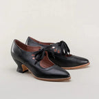 Lilly™ | Elegant Vintage Leather Heels