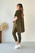 Nova™ | Elegant and Comfortable Knitted Ensemble in Cotton
