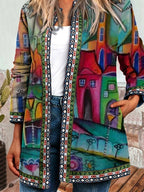 Livia™ | Vintage Casual Floral Printed Jacket