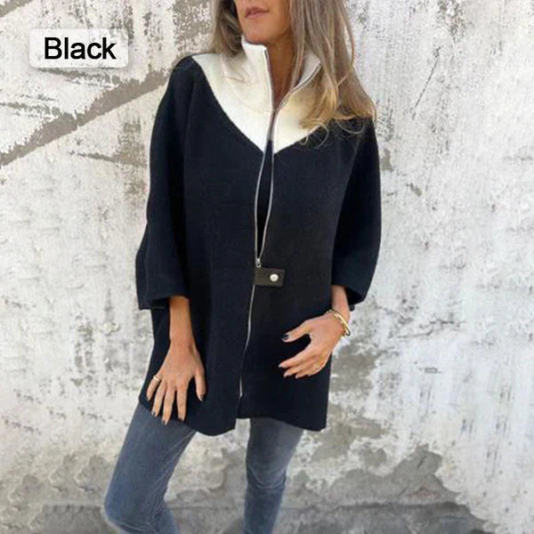 Rhea™ | Wool Cape Jacket