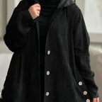 Dana™ | Cozy Relaxed-Fit Ribbed Hooded Coat