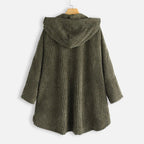 Dana™ | Cozy Relaxed-Fit Ribbed Hooded Coat