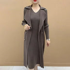 Grama™ | Trompe-l'œil Coat-Robe