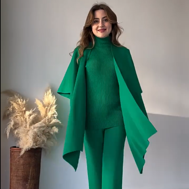 Nina™ | Elegant Stretch Knit Set