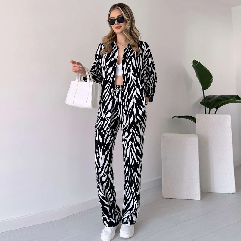 Ahri™ | Chic Zebra Print Set