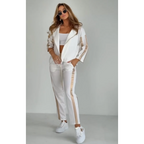 Betsy™ | Striped Casual Hooded Set