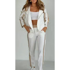 Betsy™ | Striped Casual Hooded Set