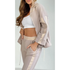 Betsy™ | Striped Hooded Casual Set