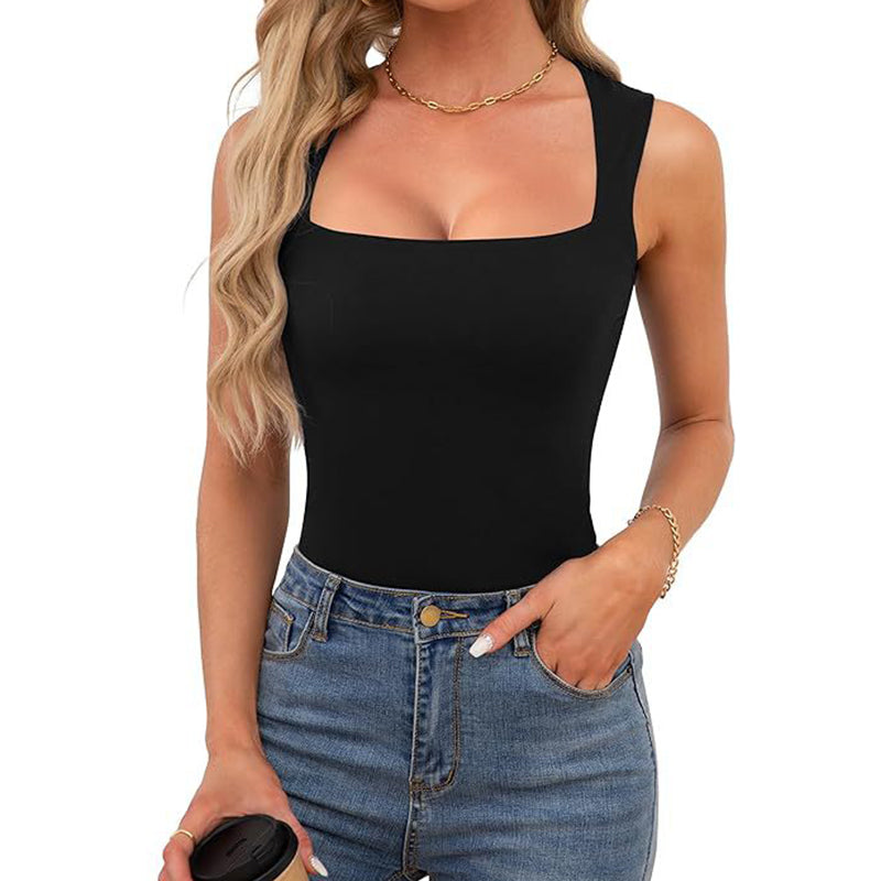 Sophia™ | square-neck crop tank