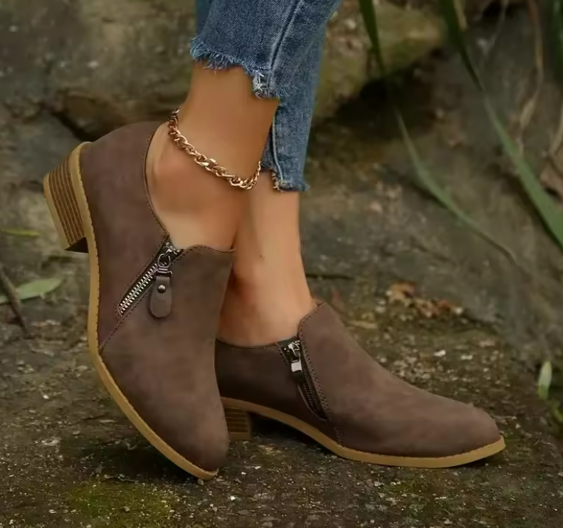 Bronte | Orthopaedic Zip-Up Ankle Boots™