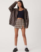Loose Leather Jacket for Women